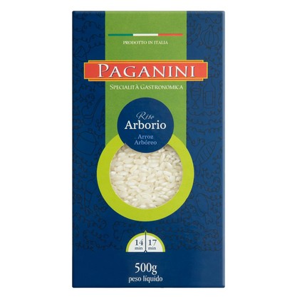 Arroz Arbório Tipo 1 Paganini Caixa 500G