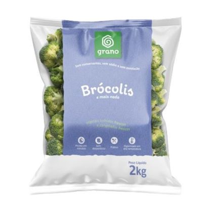 Brocolis Congelado Grano Pacote 2Kg