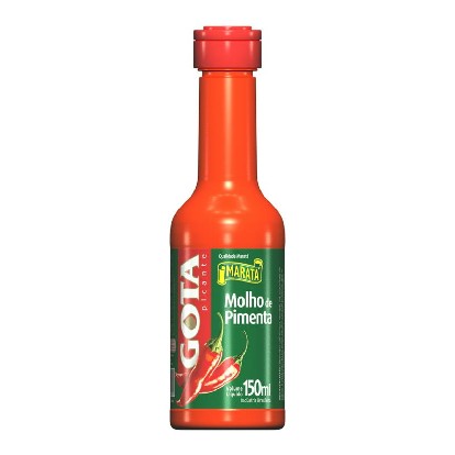 Molho De Pimenta Picante Maratá Gota Frasco 150Ml