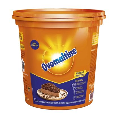 Recheio E Cobertura Creme Crocante Ovomaltine Pote 2,1Kg