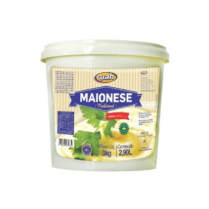 Maionese Ruah Balde 3Kg