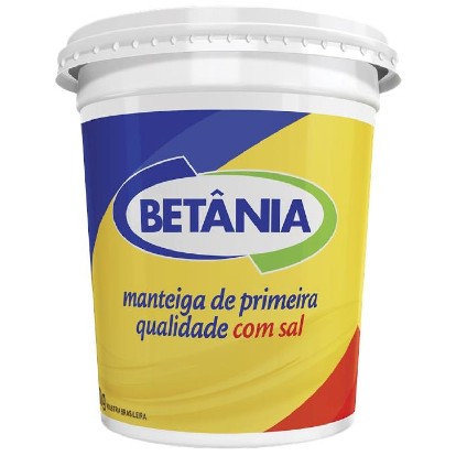 Manteiga De Primeira Qualidade Com Sal Betânia Pote 500G