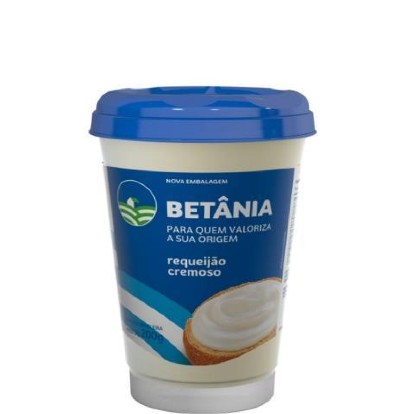 Requeijão Cremoso Betânia Copo 200G