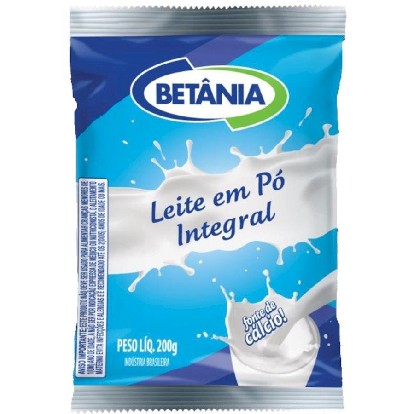 Leite Em Pó Integral Betânia Pacote 200G