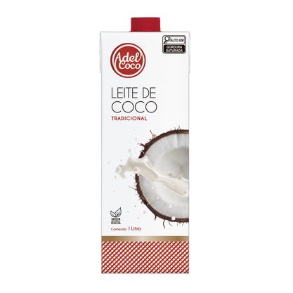 Leite De Coco Adelcoco Tradicional 1Lt