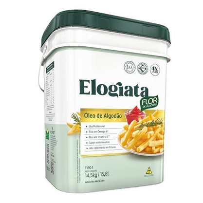 Óleo De Algodão Elogiata Balde 14,5Kg