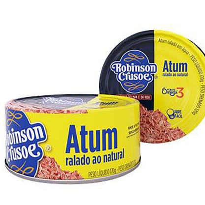 Atum Ralado Natural Robinson Crusoe Lata 170G