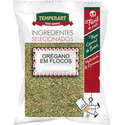 Orégano Em Flocos Temperart Pacote 1,01Kg