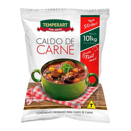 Caldo De Carne Temperart Pacote 1,01Kg