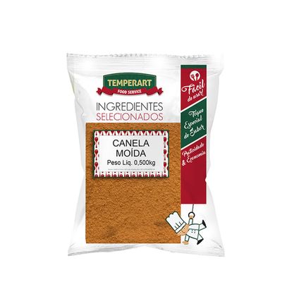 Canela Moída Temperart Pacote 500G