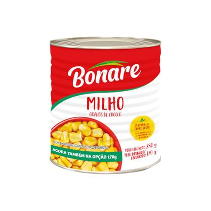 Milho Em Conserva Bonare Lata 170G